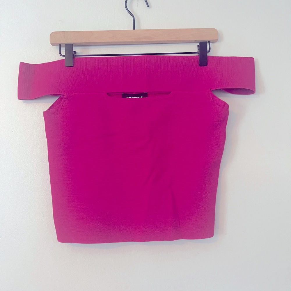 Express off shoulder top